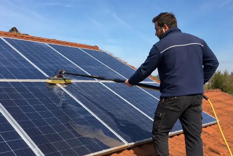 Nettoyage et entretien de panneaux solaires à Soufflenheim